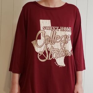 College Station Texas A&M Sweater Top